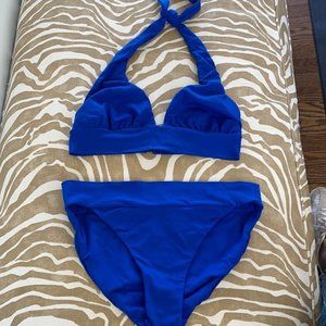 Susana Monaco Cobalt Blue Bikini Size Large <3